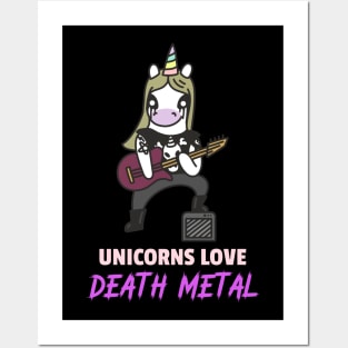 Death Metal - Unicorn Series Posters and Art